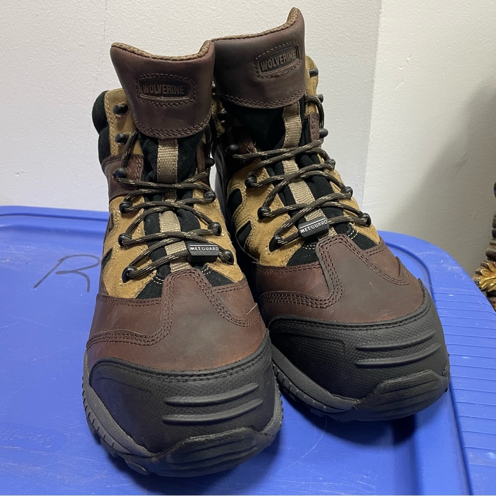 NWOB Wolverine W05094 Kingmont Composite Toe Boot Slip Resistant Metguard - 12 - Picture 2 of 16